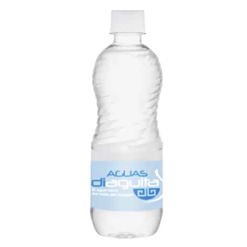 botella de 1 litro de agua purificada