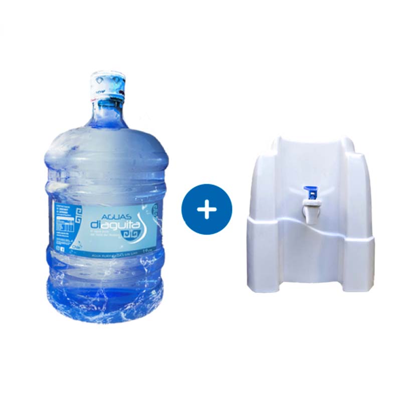 dispensador y bidon